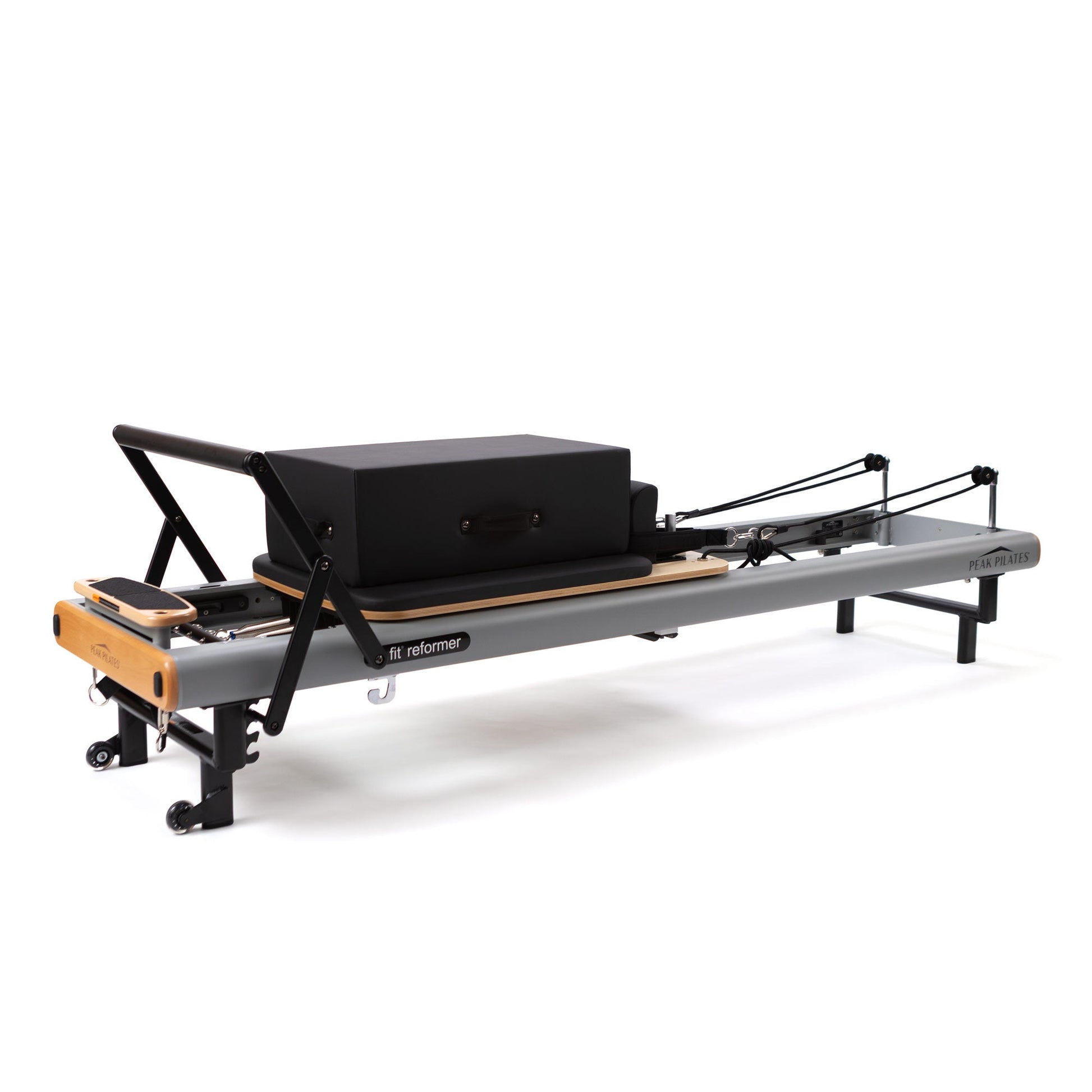 Pilates reformer full image side shot