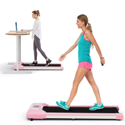 2.25 HP Walking Pad with LED Display and Remote Control - Reactivate Your Life