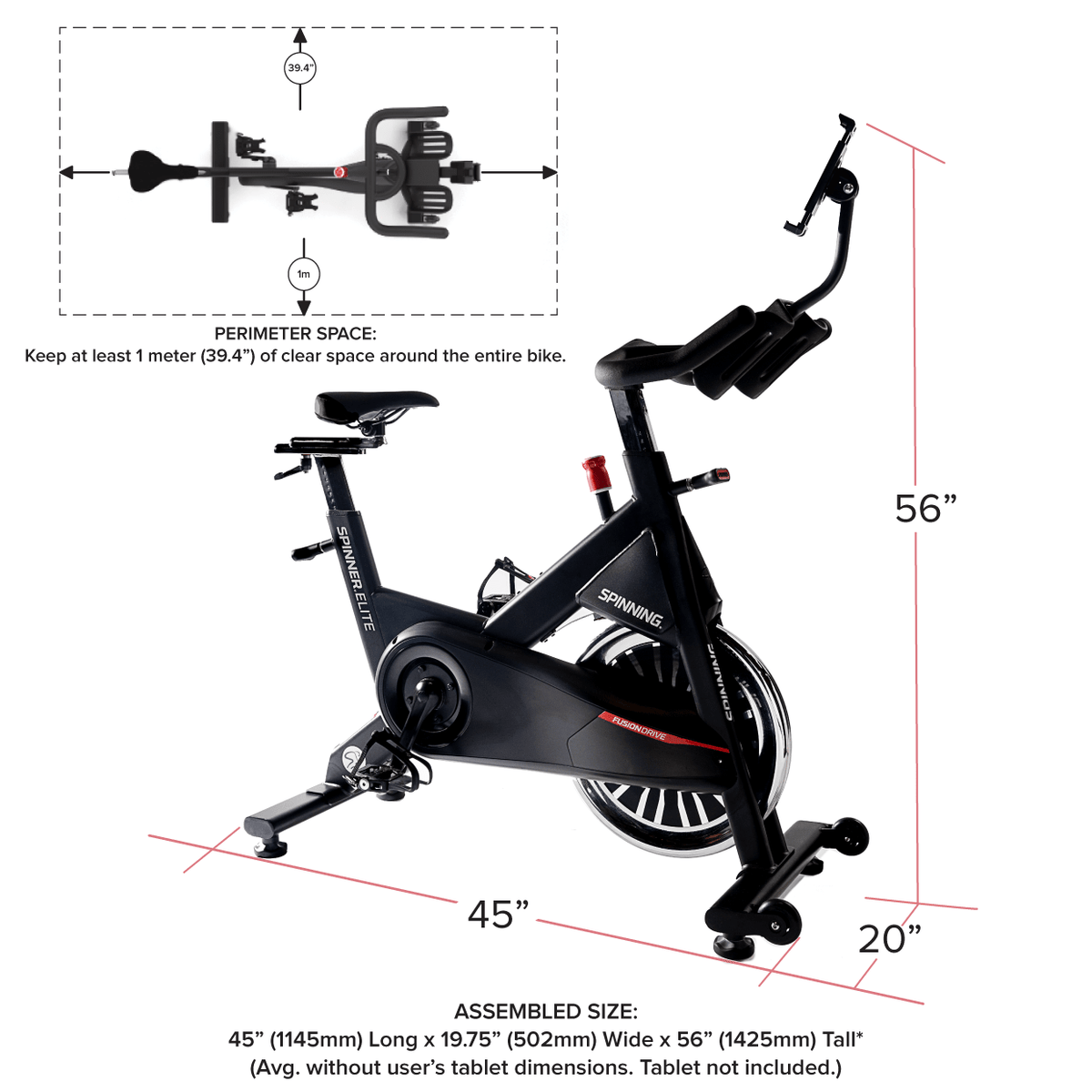 Elite Connected Spinner® Bike - Reactivate Your Life