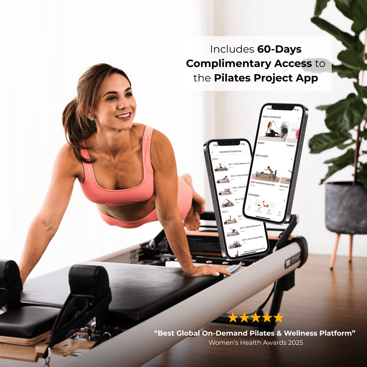 Peak Pilates® fit™ Reformer with Long/Short Box - Reactivate Your Life