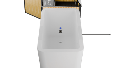 RevX Acrylic X Tub Cold Plunge + LUX High Performance Chiller and Filtration System - Reactivate Your Life